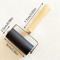 Λαστιχένιο ρολό για τύπωμα και κόλλημα - 6cm